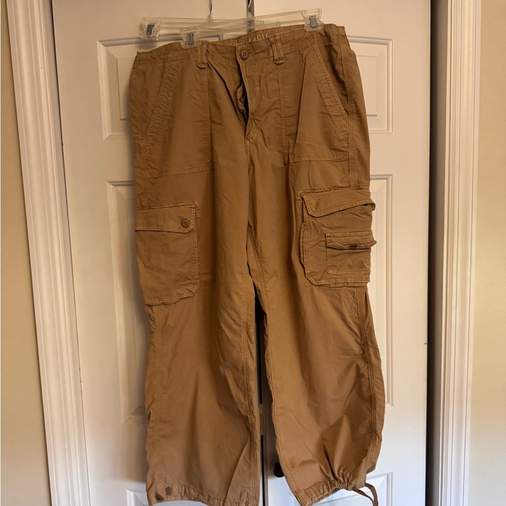 Women’s Tan Cargo Pants